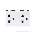 Multi Duplex US power Socket outlet screw terminal